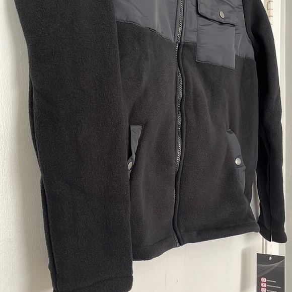 Swiss Alps Zippered Fleece Jacket Mens - Picture 3 of 5